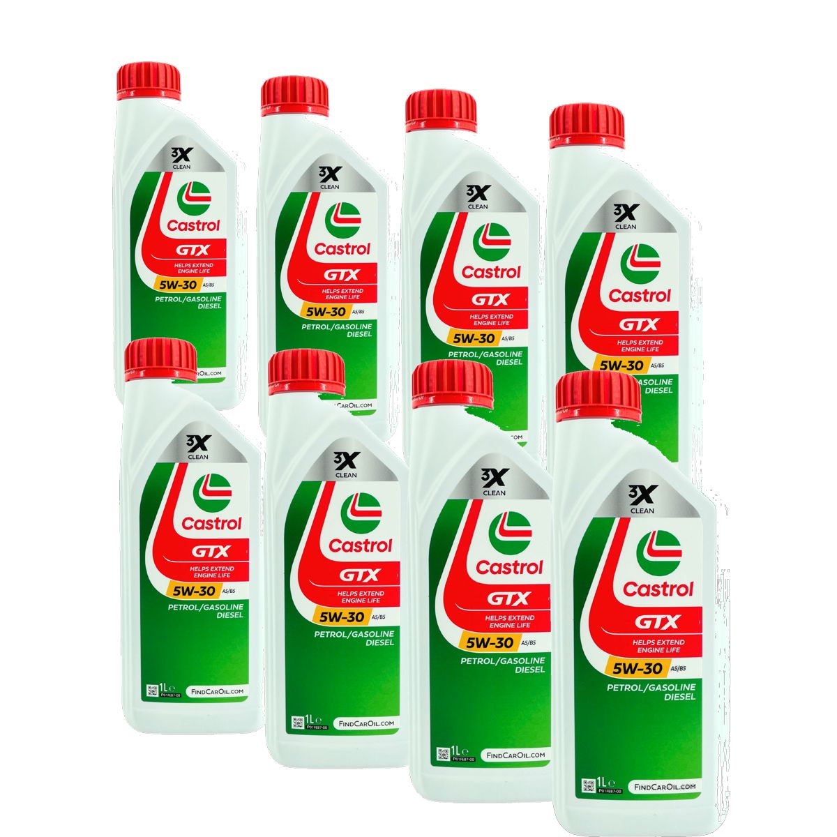 Castrol GTX 5W-30 A5/B5 8x1 Liter