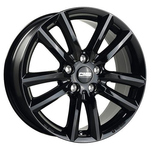 CMS C27-CBG complete black gloss 7.0Jx18 5x100 ET51