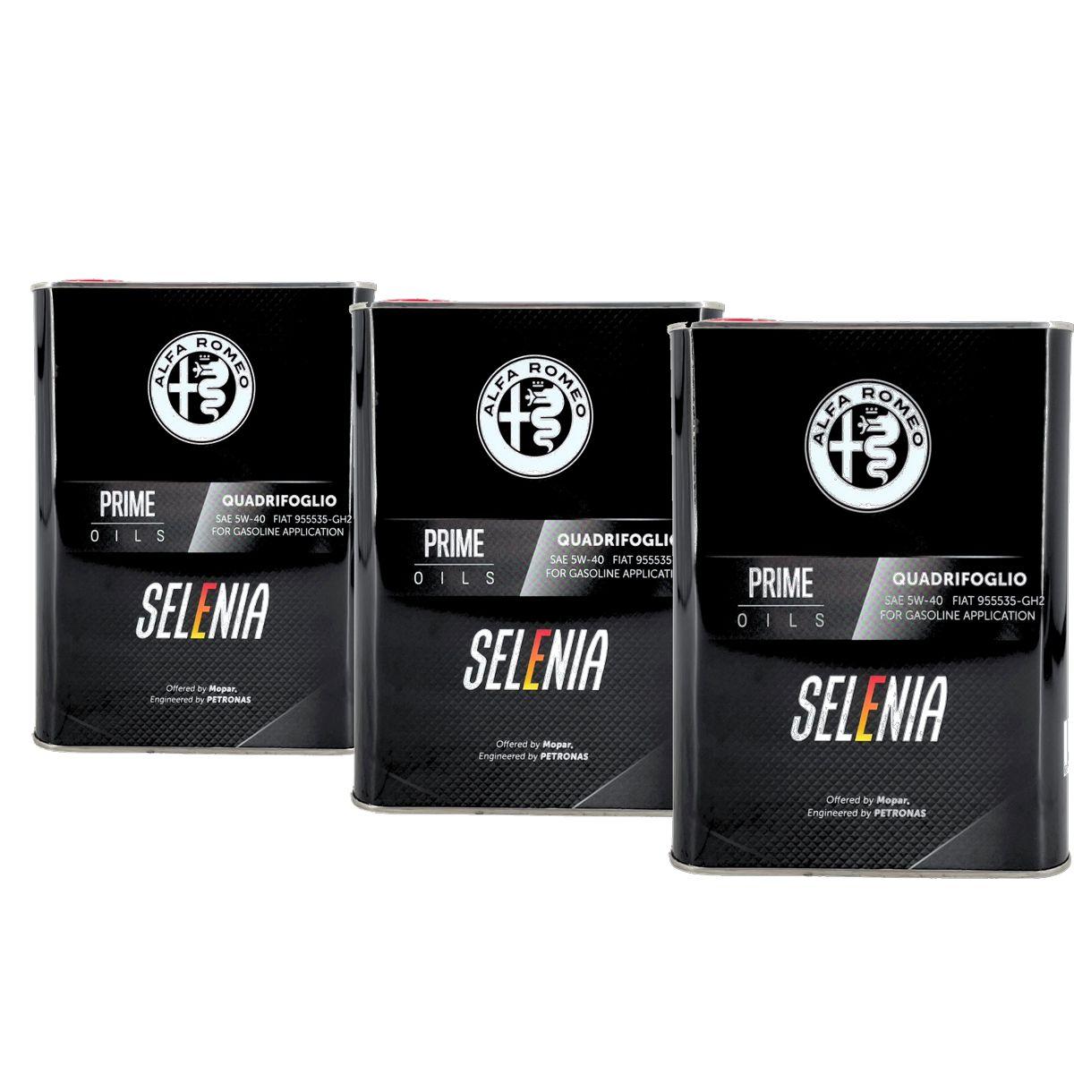 Selenia Quadrifoglio 5W-40 3x2 Liter