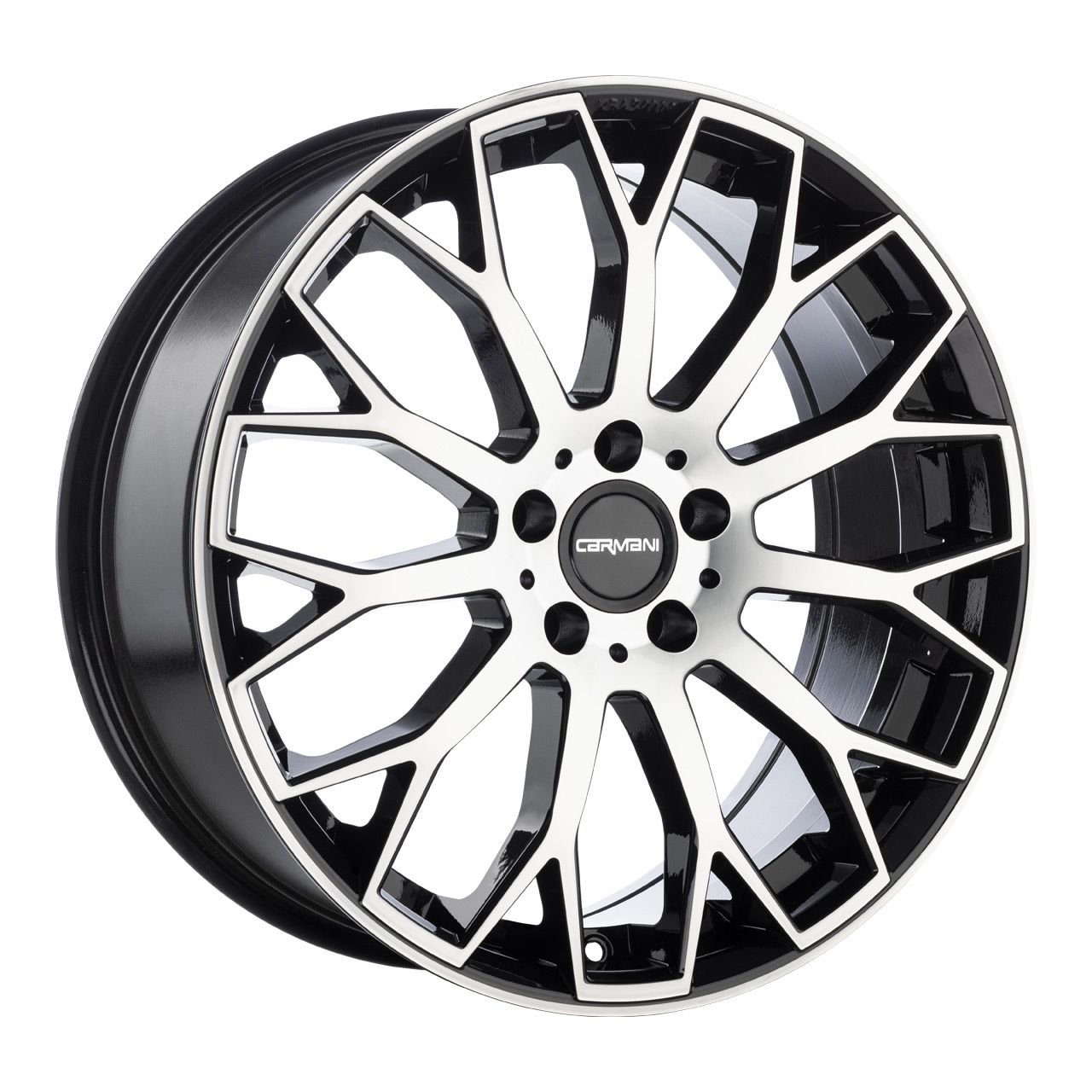 CARMANI 22 FRANZ black polish 8.0Jx19 5x112 ET43
