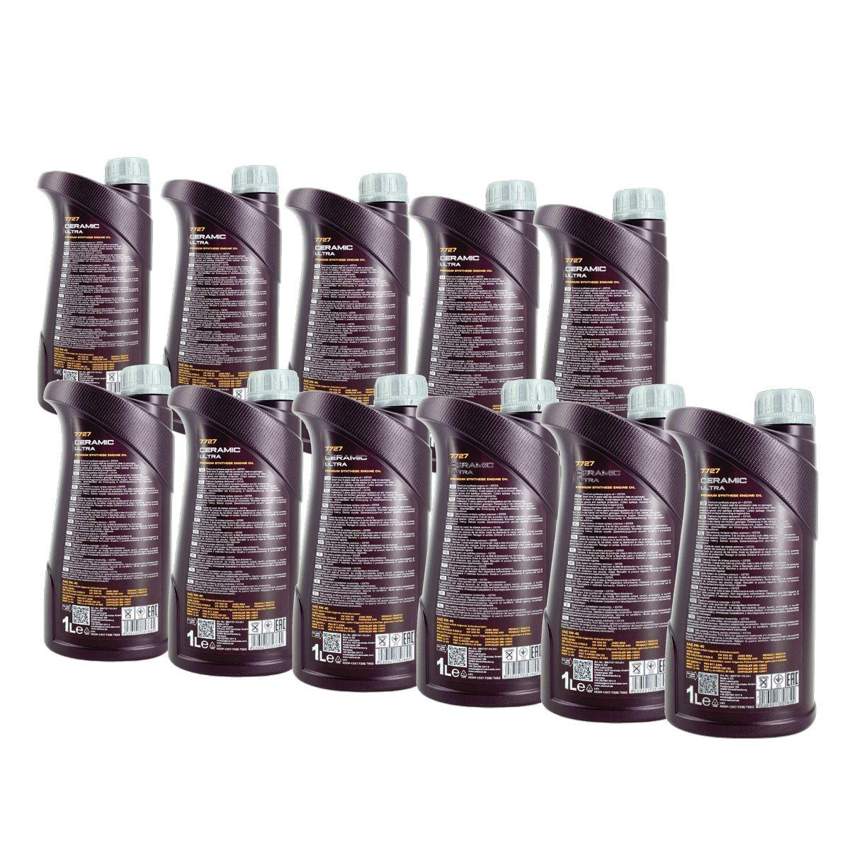 Mannol Ceramic Ultra 5W-40 11x1 Liter