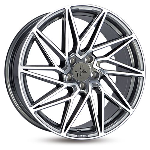 KESKIN KT20 FUTURE palladium front polished 8.5Jx19 5x114.3 ET40