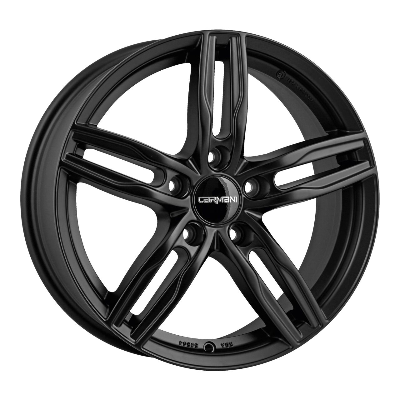 CARMANI CA 14 PAUL black matt 6.5Jx16 5x108 ET45