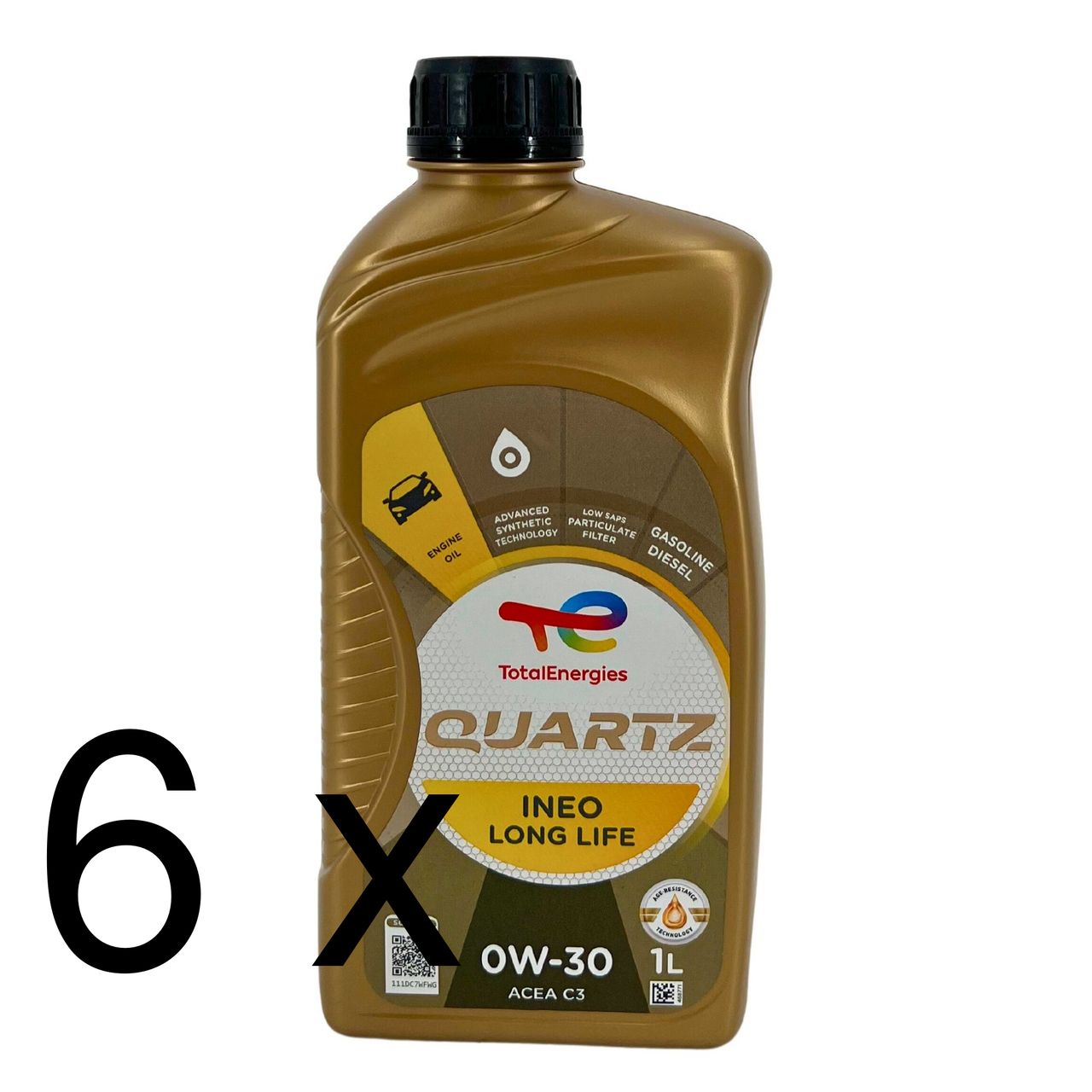 Total Quartz Ineo Long Life 0W-30 6x1 Liter
