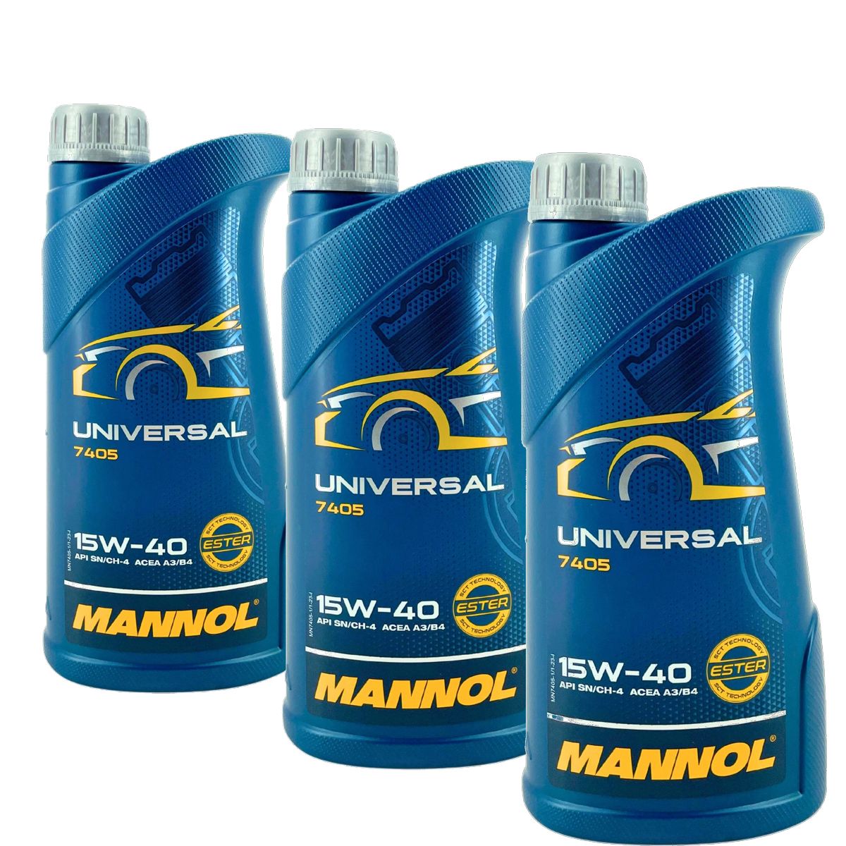 Mannol Universal 15W-40 3x1 Liter