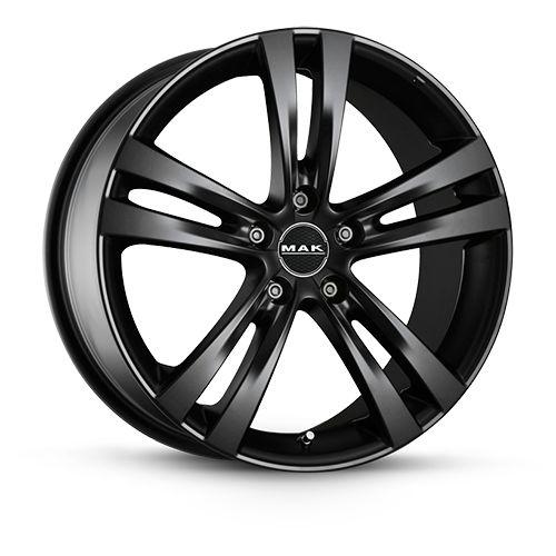 MAK ZENITH matt schwarz 7.0Jx17 5x100 ET48