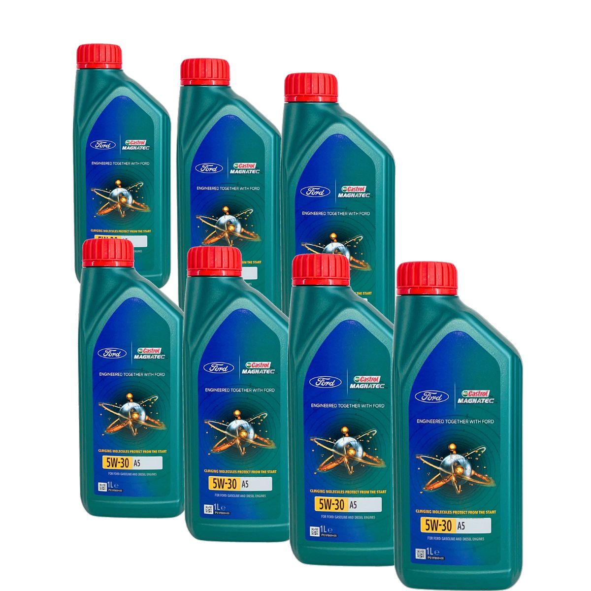 Ford Castrol Magnatec 5W-30 A5 7x1 Liter