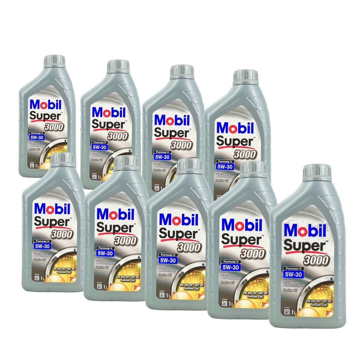 Mobil Super 3000 Formula V 5W-30 9x1 Liter