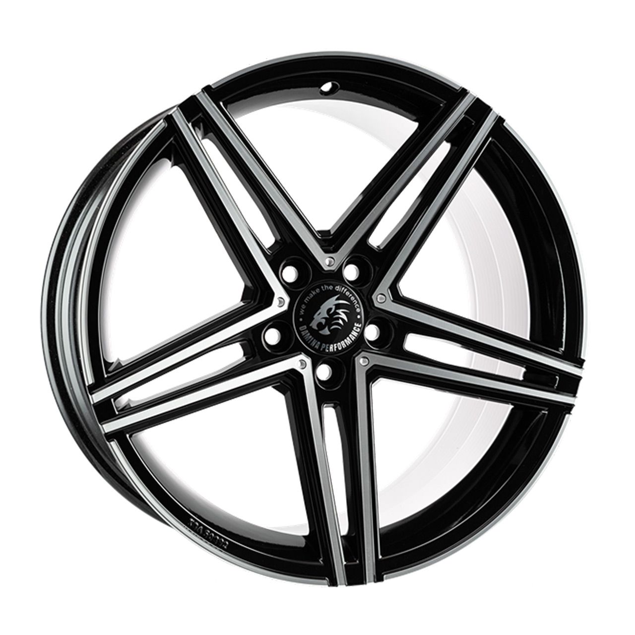 DAMINA PERFORMANCE DM04 black polished 9.5Jx19 5x112 ET35
