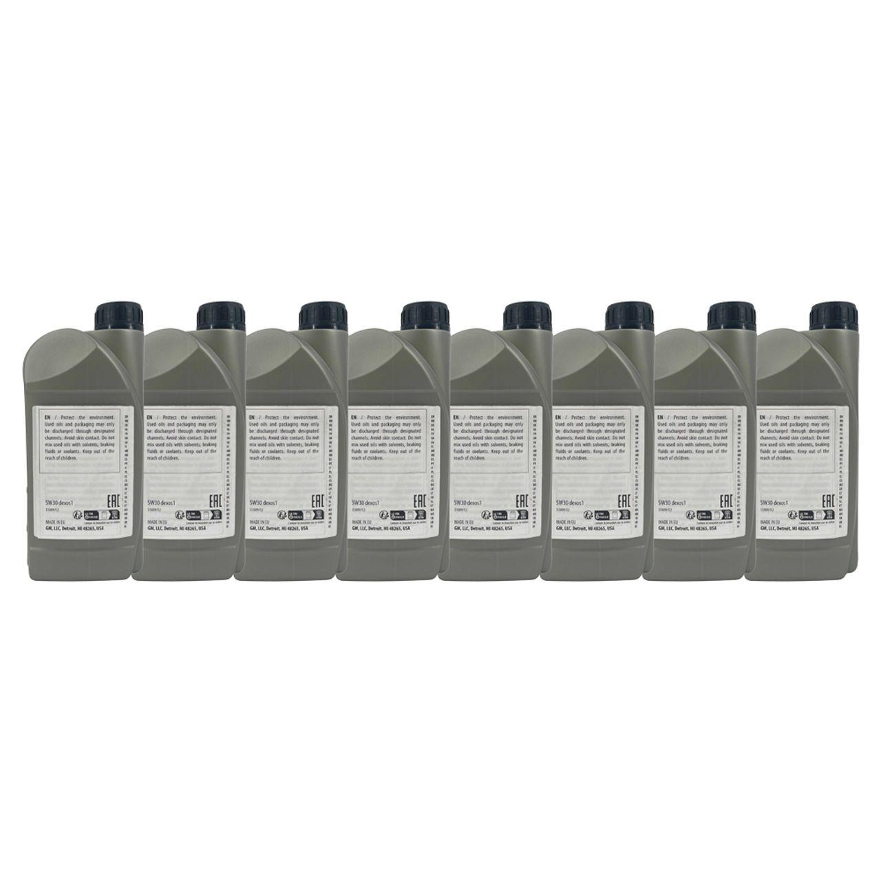 GM Dexos 1 GEN 3 5W-30 8x1 Liter