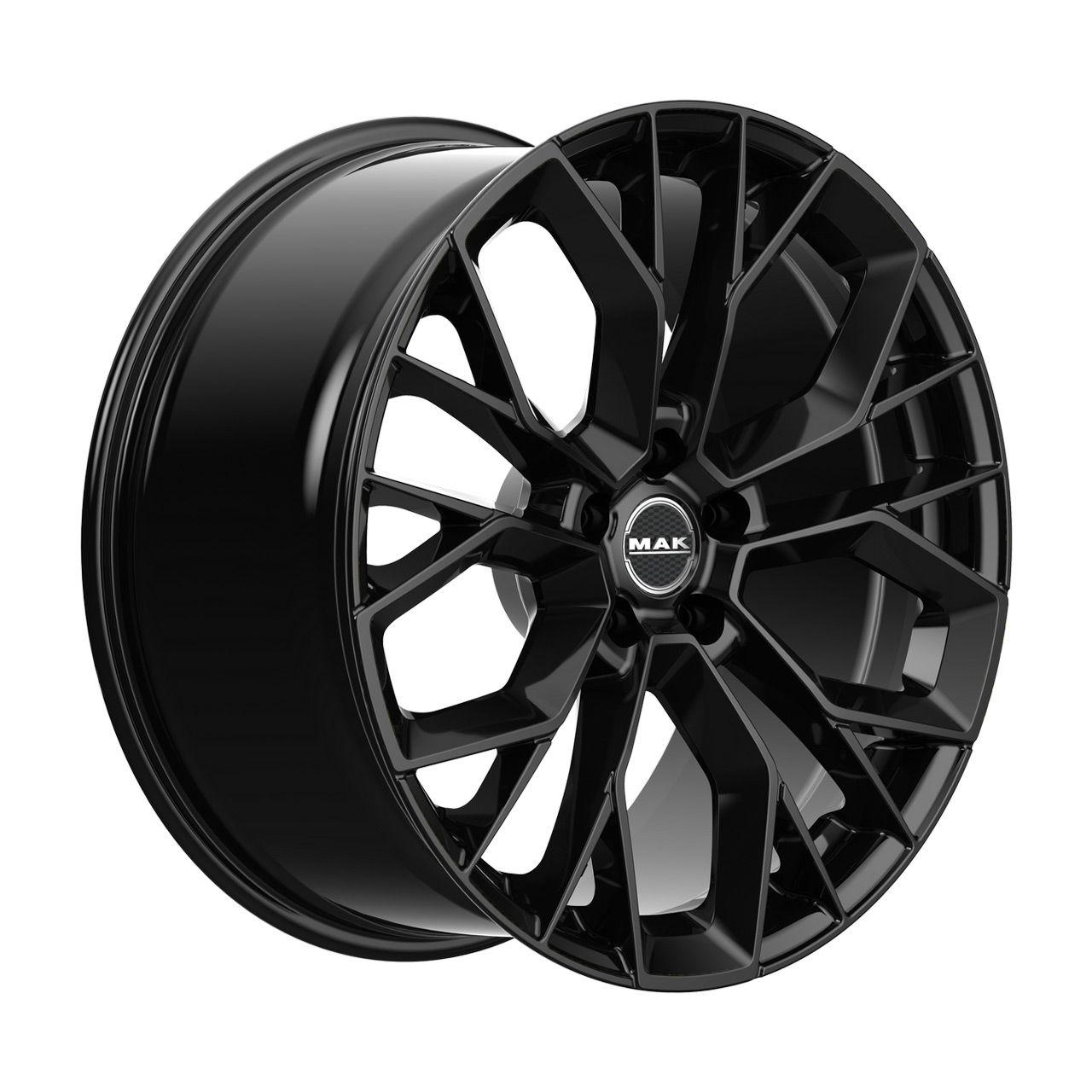 MAK STILO gloss black 8.5Jx20 5x112 ET45