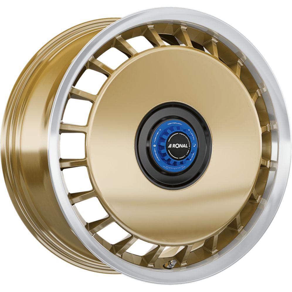 RONAL RONAL R50 REV-M racing gold-hornkopiert 8.0Jx18 5x100 ET35