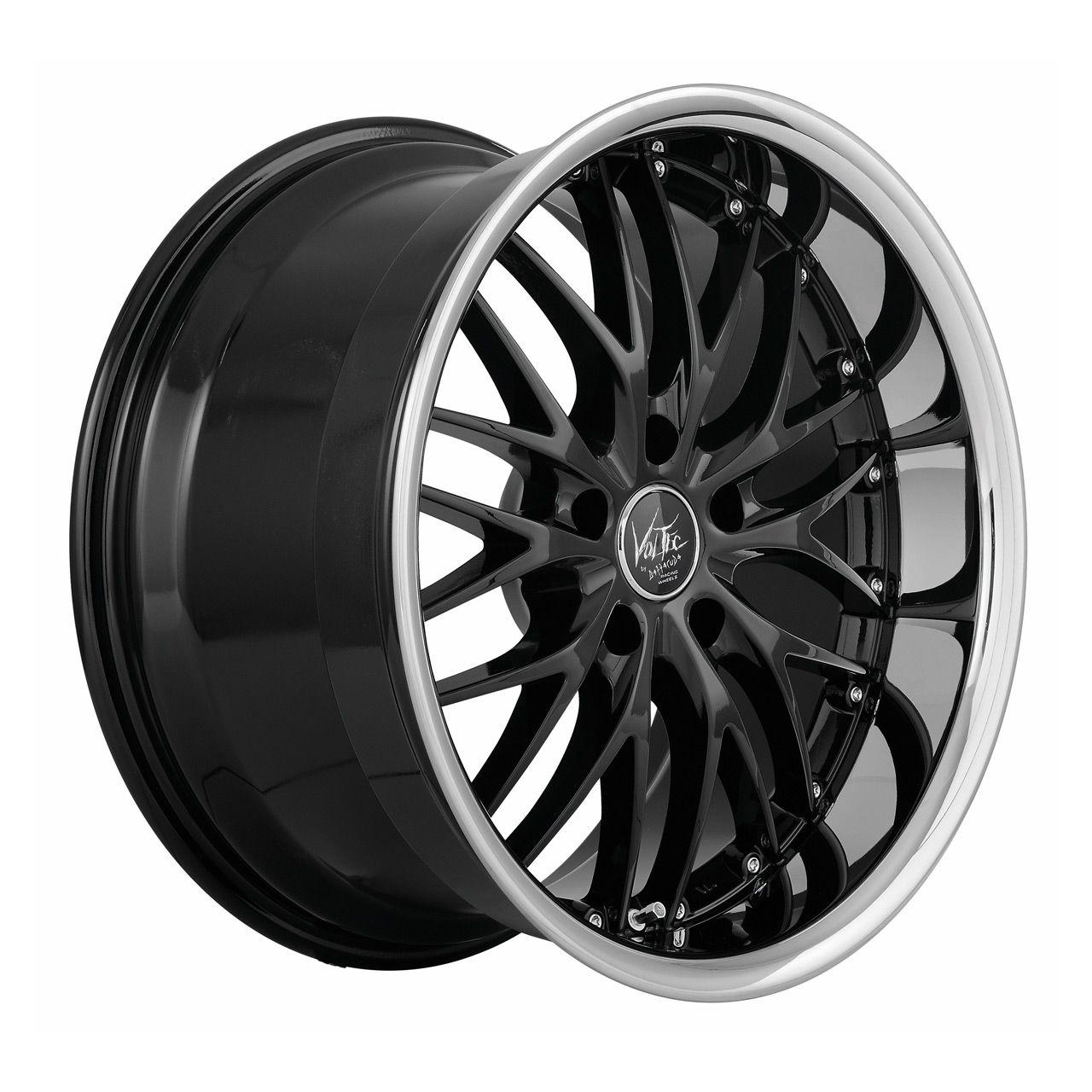 BARRACUDA VOLTEC T6 Higloss black inox lip 8.0Jx17 5x112 ET30
