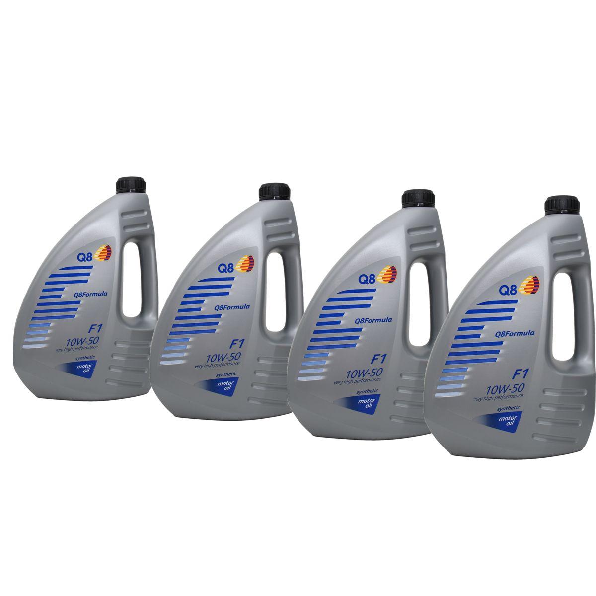 Q8 Formula F1 10W-50 4x4 Liter
