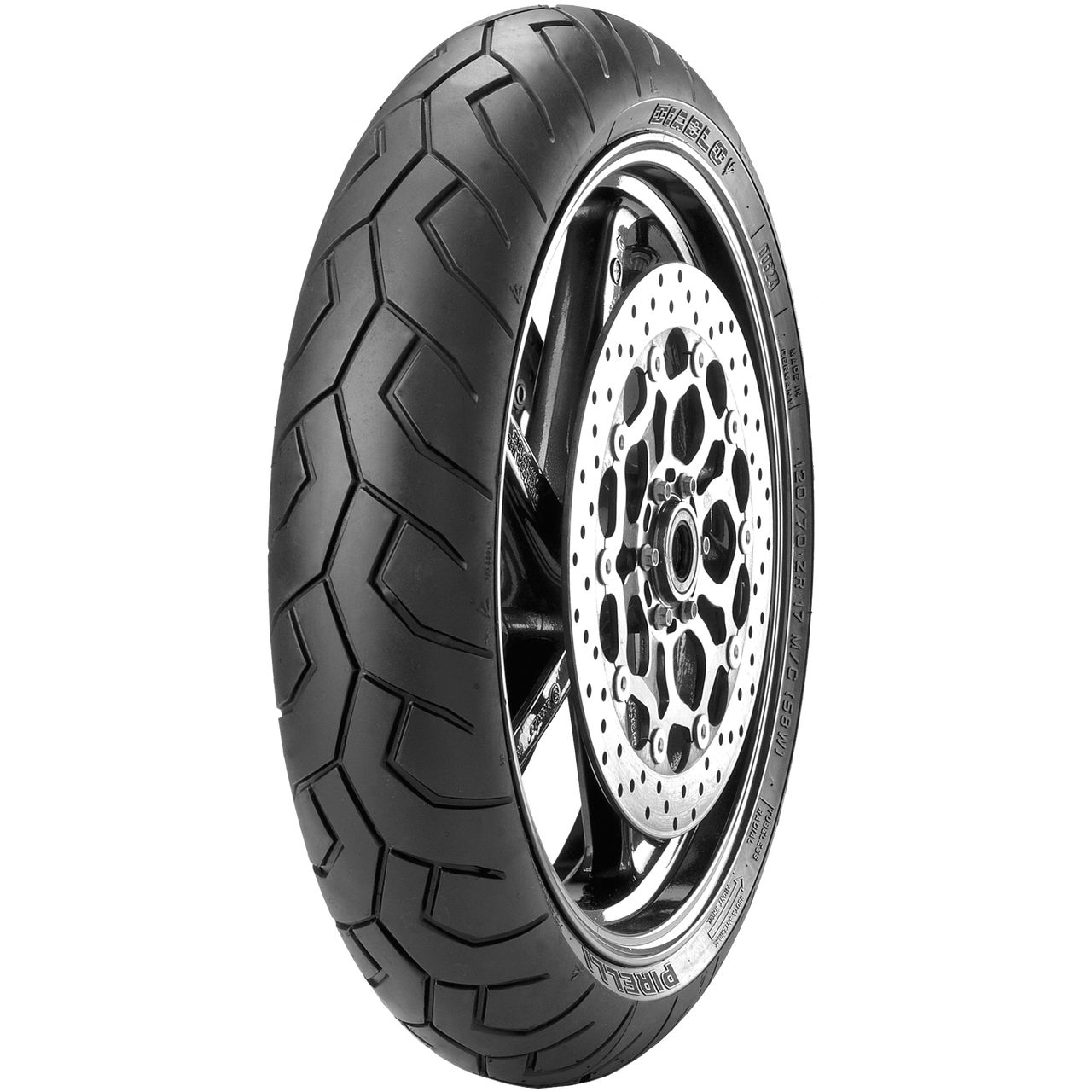 PIRELLI DIABLO 120/70 R17 M/C TL 58(W) FRONT