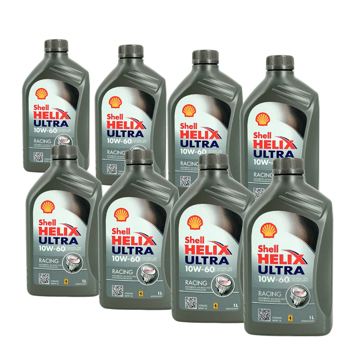 Shell Helix Ultra Racing 10W-60 8x1 Liter